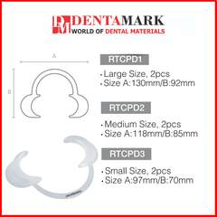 Banh miệng Retractor, Banh môi, má và đè lưỡi - Lip Wider Osung (Hộp 2 Cái)