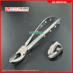 Bộ Kìm nhổ răng người lớn 12 chi tiết - SA