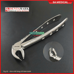 Bộ Kìm nhổ răng người lớn 12 chi tiết - SA