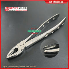 Bộ Kìm nhổ răng người lớn 12 chi tiết - SA