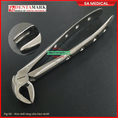 Bộ Kìm nhổ răng người lớn 12 chi tiết - SA