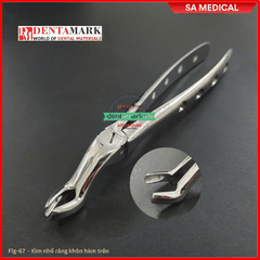 Bộ Kìm nhổ răng người lớn 12 chi tiết - SA