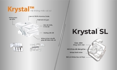 Bộ Mắc Cài Tự Buộc Krystal SL Roth/MBT (5x5) - DynaFlex