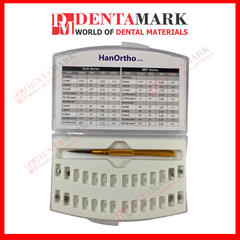 Bộ mắc cài sứ tự khóa HanOrtho (tự buộc)