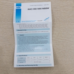 Bộ tay khoan chậm NSK (4 lỗ)