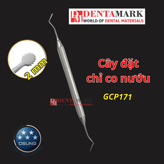 Cây đặt chỉ co nướu Gingicord packer Osung - Metal handle