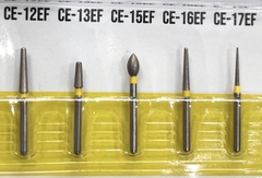 Mũi khoan MANI CE vàng ( vỉ 5 cái )