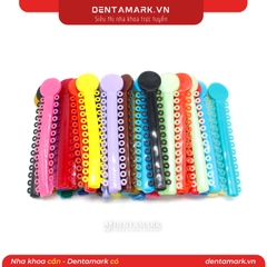 Chun tại chỗ - thun buộc mắc cài - chun đơn - TQ (Gói/40 cây)