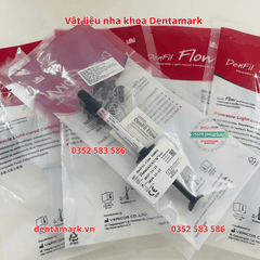 Composite trám răng Denfil Vericom (Lỏng Denfil flow/ Đặc Denfil Resin)