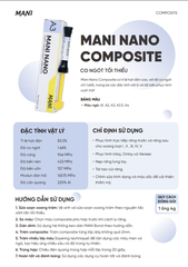 Composite Đặc MANI NANO 4g Quang Trùng Hợp