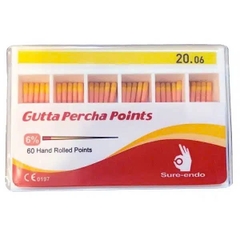 Cone Gutta Percha - Hãng Sure Endo (Hàn Quốc)