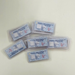 Đá gắn răng của viện đá quý -  vỉ 1 viên đế nhọn