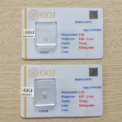 Đá gắn Răng - Kim Cương Nhân Tạo Mỹ (Vỉ 1 viên) - Đế nhọn