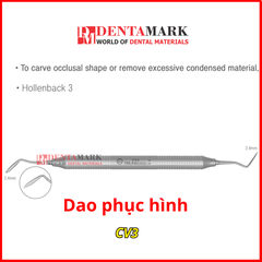 Dao phục hình Carver Osung - Metal handle