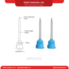 Đầu trộn răng tạm 1:1