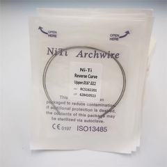 Dây Cung Ngược NiTi Reverse Curve (Đuôi cong) – Gói 2 Sợi