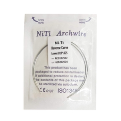 Dây Cung Ngược NiTi Reverse Curve (Đuôi cong) – Gói 2 Sợi