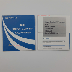 Dây cung niti tròn/vuông 3B Ortho - Gói 10 dây (MUA 3 TẶNG 1)