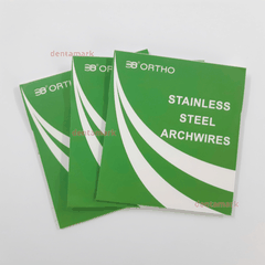 Dây cung SS vuông 3B Ortho - Gói 10 sợi (MUA 3 TẶNG 1)
