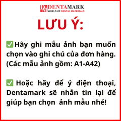 Combo tranh nha khoa tráng gương nghệ thuật siêu đẹp hình răng và ngôi nhà