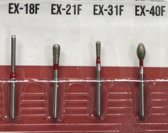 Mũi khoan MANI EX đỏ ( vỉ 5 cái )