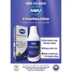 Nước xúc miệng HMU Chlorhexidine 0.12% 250ml