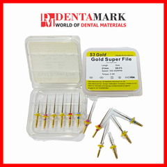 File máy nội nha - File máy dẻo kháng gãy S3 Gold (MUA 10 TẶNG 1)