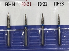 Mũi khoan MANI FO xanh dương ( vỉ 5 cái)