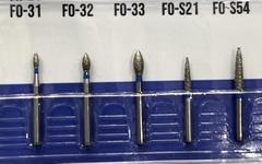 Mũi khoan MANI FO xanh dương ( vỉ 5 cái)