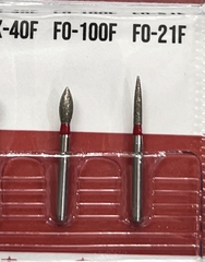 Mũi khoan MANI FO  đỏ ( vỉ 5 cái )