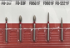 Mũi khoan MANI FO  đỏ ( vỉ 5 cái )