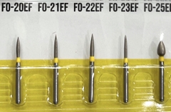 Mũi khoan MANI FO vàng (vỉ 5 mũi)