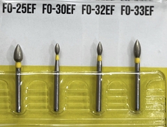 Mũi khoan MANI FO vàng (vỉ 5 mũi)