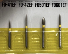 Mũi khoan MANI FO vàng (vỉ 5 mũi)