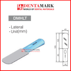 Gương chụp trong miệng 2 mặt bằng kim loại có cán silicon Osung (Handle Photo Mirror )