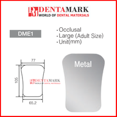 Gương chụp chỉnh nha bằng kim loại không cán - Photo Mirror - Osung (Cái)