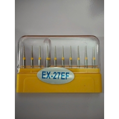 Hộp 10 mũi khoan nha khoa Trung Quốc