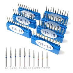 Hộp 10 mũi khoan nha khoa Trung Quốc