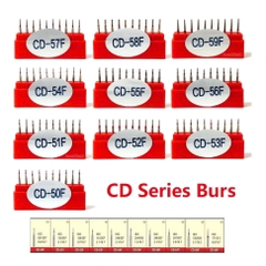 Hộp 10 mũi khoan nha khoa Trung Quốc