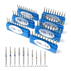 Hộp 10 mũi khoan nha khoa Trung Quốc