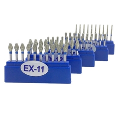 Hộp 10 mũi khoan nha khoa Trung Quốc