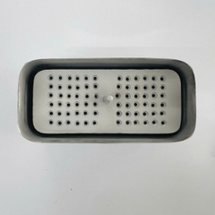 Hộp inox hấp nong dũa - Hộp đựng trâm file - Hộp đựng nong dũa hình chữ nhật Pakistan