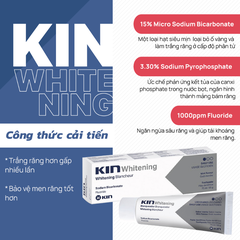 Kem Đánh Răng Làm Trắng Răng Kin Whitening 75ml