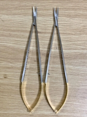Kéo cắt hình mắt cán vàng Prime 12cm/16cm - đầu thẳng/đầu cong Pakistan