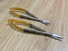 Kéo cắt hình mắt cán vàng Prime 12cm/16cm - đầu thẳng/đầu cong Pakistan