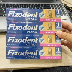 Keo dán hàm giả Fixodent Ultra Max Hold 62g