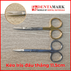 Kéo Iris đầu thẳng 11.5cm SA