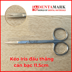 Kéo Iris đầu thẳng 11.5cm SA