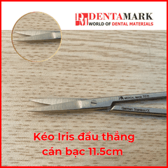 Kéo Iris đầu thẳng 11.5cm SA