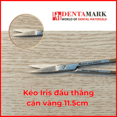 Kéo Iris đầu thẳng 11.5cm SA